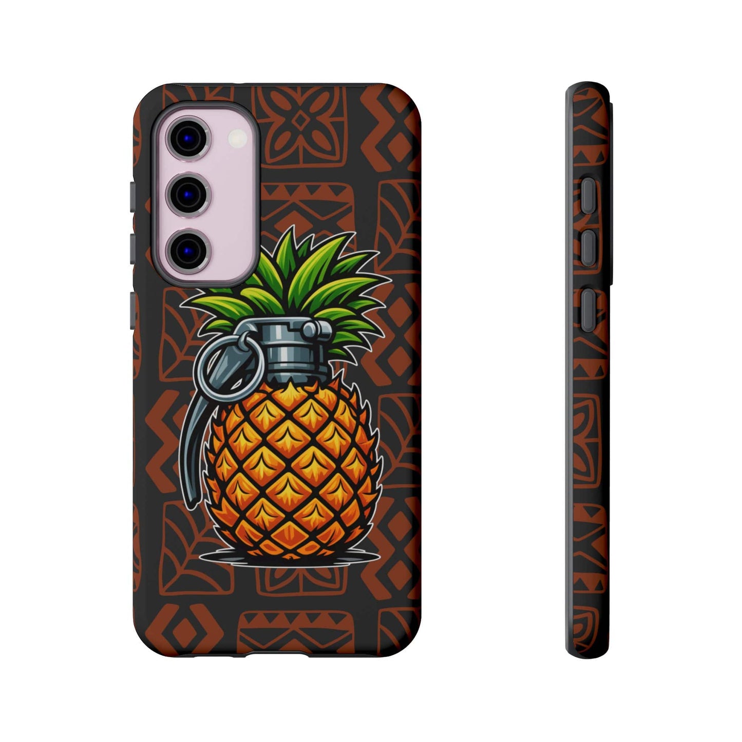 K-Factor Supply Co Pineapple Grenade Mk 1 Mod 1 Tough Android Case Samsung Galaxy S23 Plus / Matte