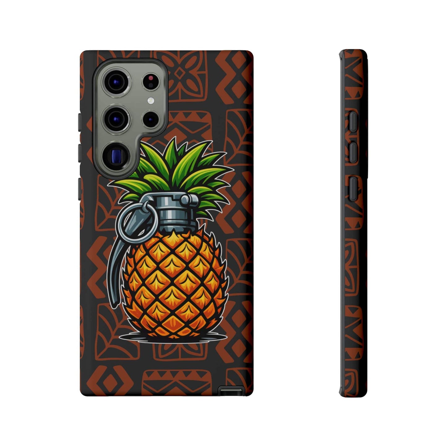 K-Factor Supply Co Pineapple Grenade Mk 1 Mod 1 Tough Android Case Samsung Galaxy S23 Ultra / Matte