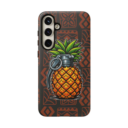 K-Factor Supply Co Pineapple Grenade Mk 1 Mod 1 Tough Android Case Samsung Galaxy S24 Plus / Matte