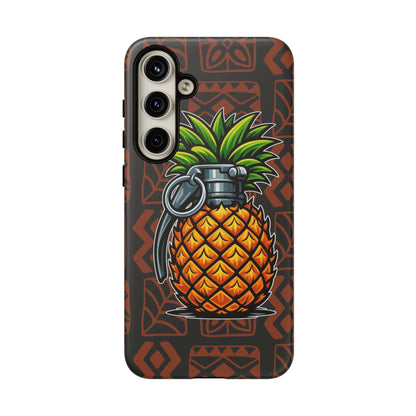 K-Factor Supply Co Pineapple Grenade Mk 1 Mod 1 Tough Android Case Samsung Galaxy S24 Plus / Matte