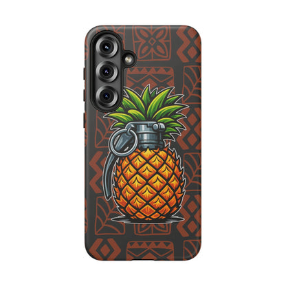 K-Factor Supply Co Pineapple Grenade Mk 1 Mod 1 Tough Android Case Samsung Galaxy S25 Plus / Matte