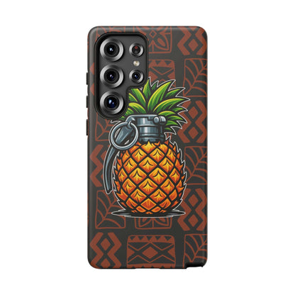 K-Factor Supply Co Pineapple Grenade Mk 1 Mod 1 Tough Android Case Samsung Galaxy S25 Ultra / Matte