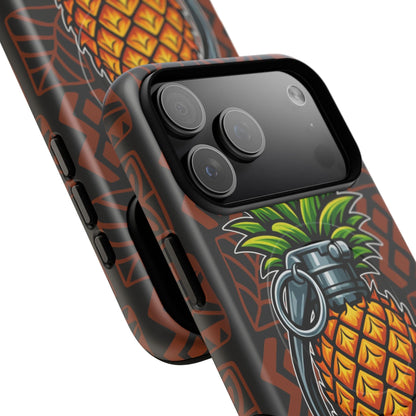K-Factor Supply Co Pineapple Grenade Mk 1 Mod 1 Tough Magnetic iPhone Case