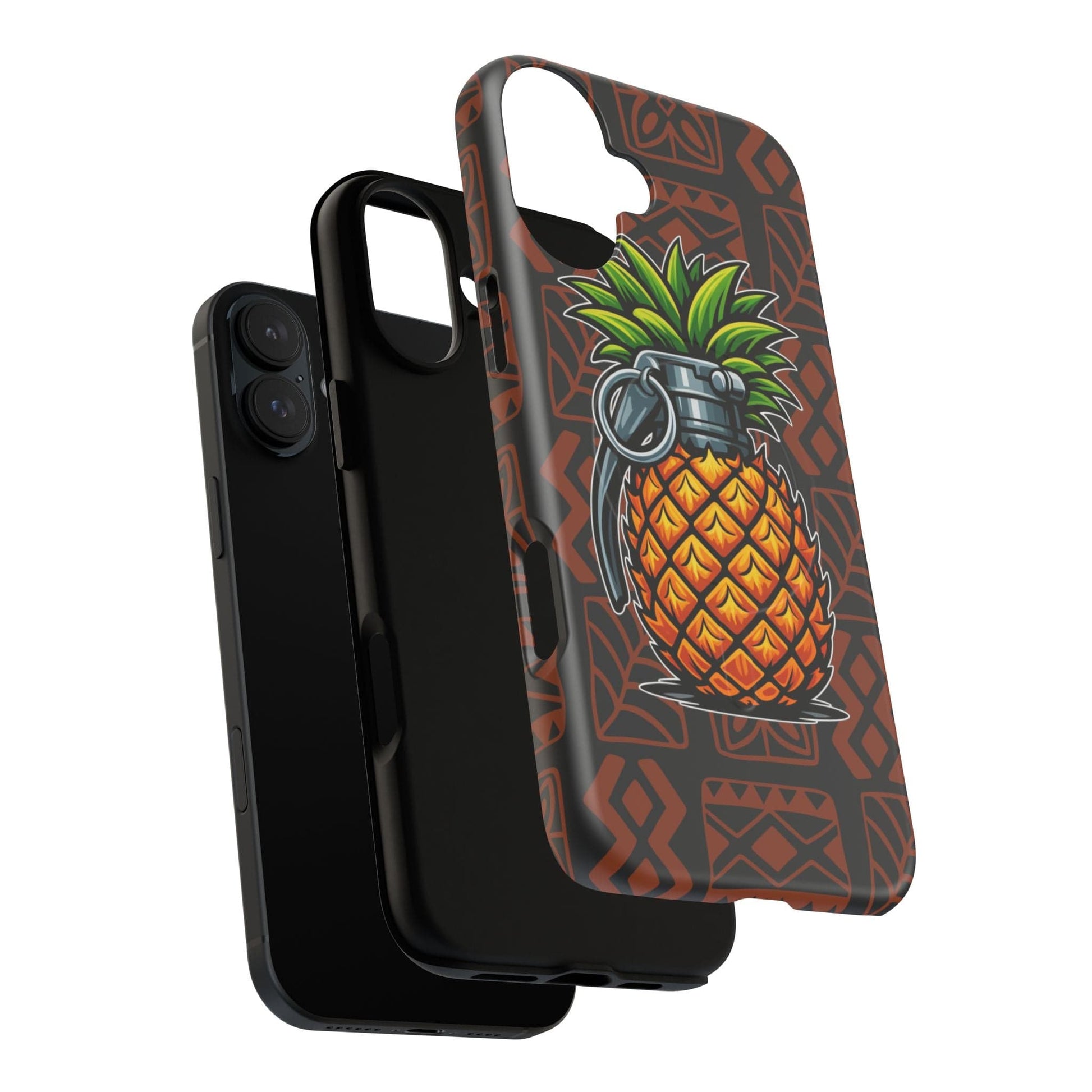 K-Factor Supply Co Pineapple Grenade Mk 1 Mod 1 Tough Magnetic iPhone Case