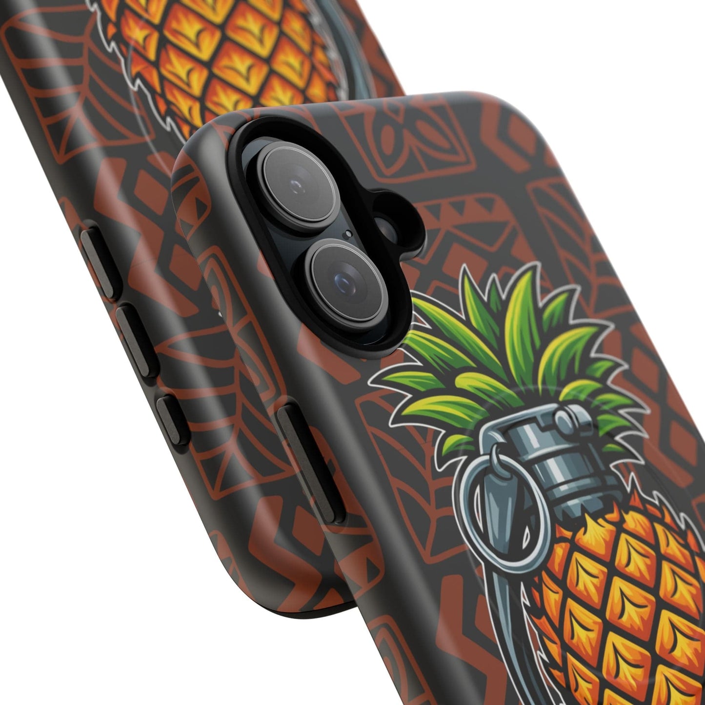 K-Factor Supply Co Pineapple Grenade Mk 1 Mod 1 Tough Magnetic iPhone Case