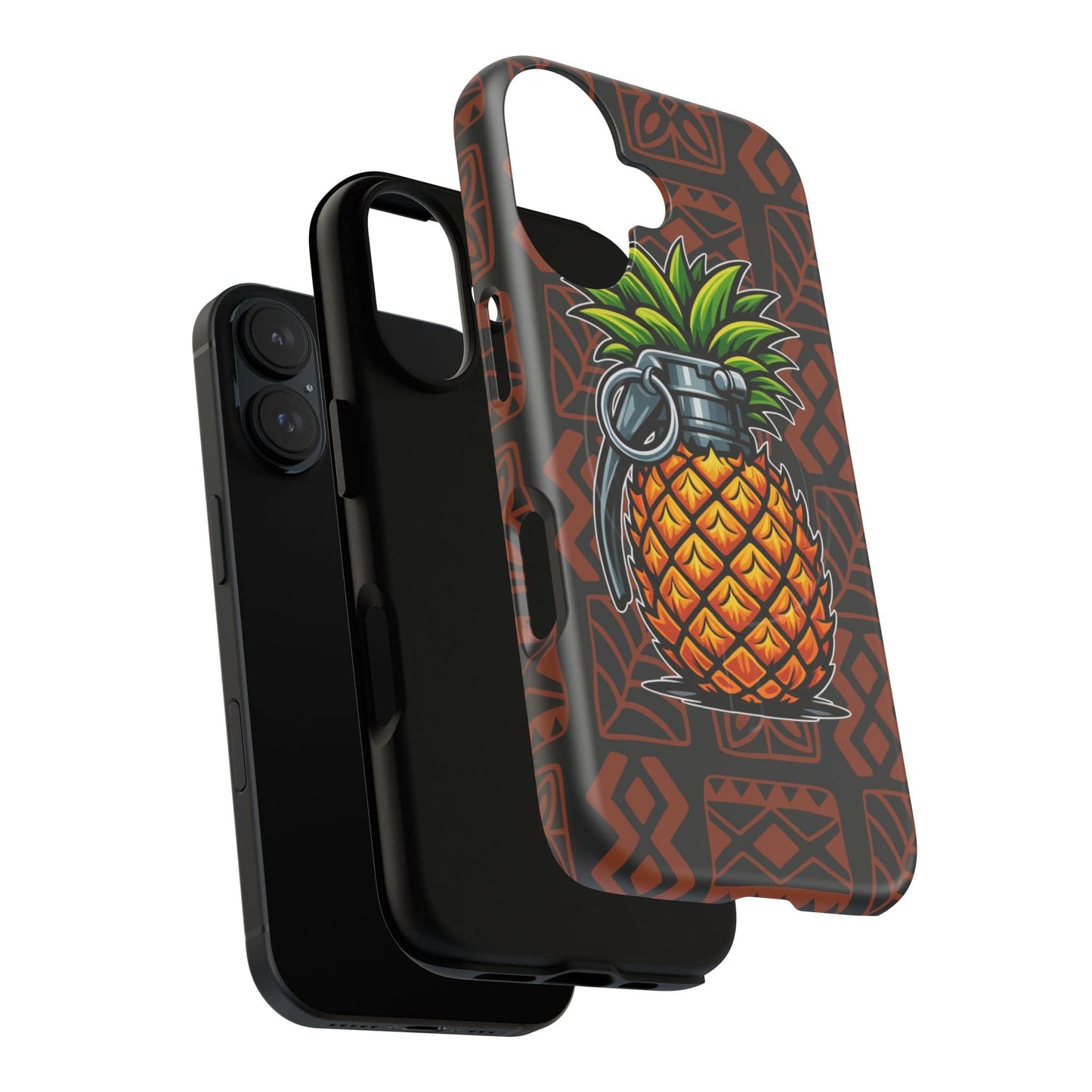 K-Factor Supply Co Pineapple Grenade Mk 1 Mod 1 Tough Magnetic iPhone Case