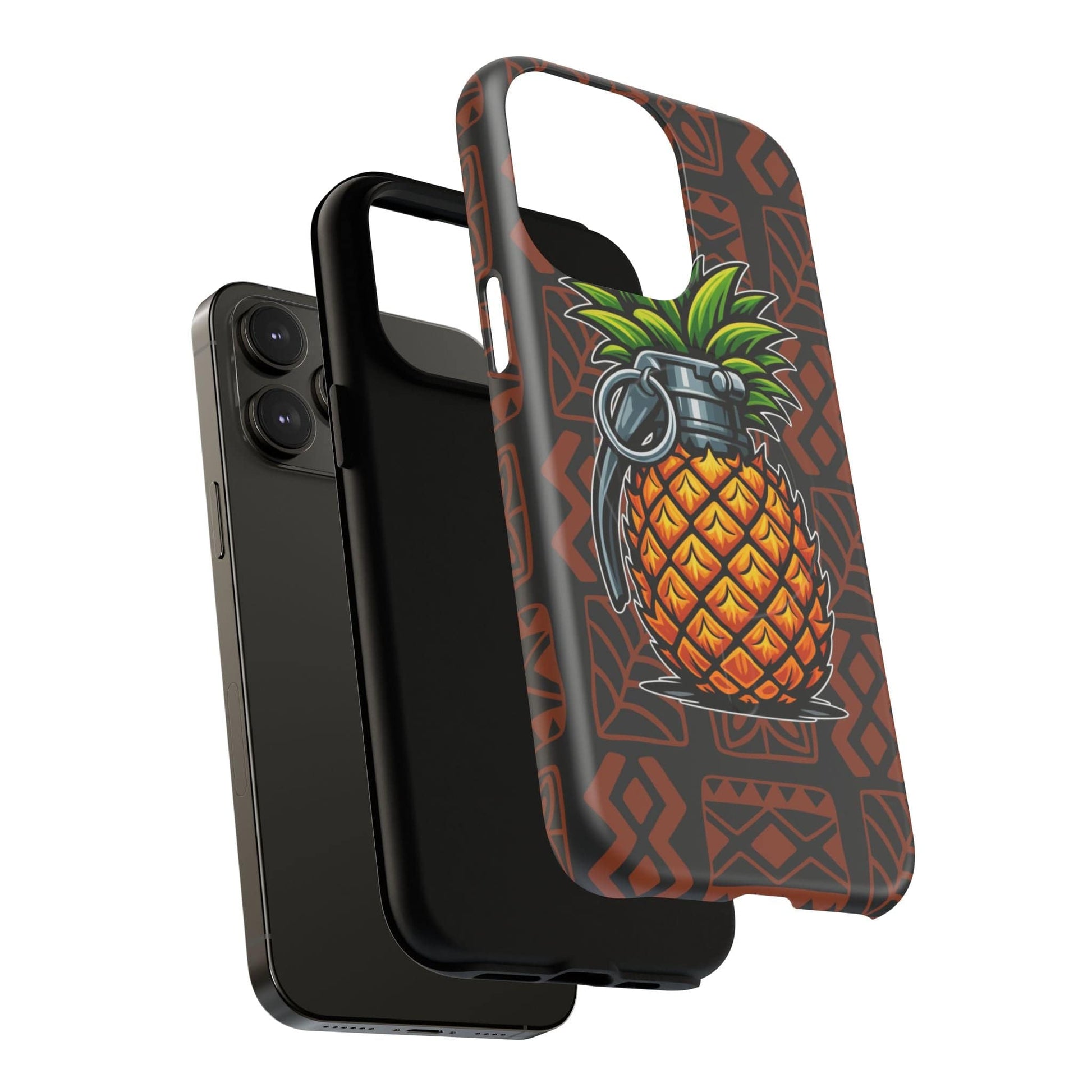 K-Factor Supply Co Pineapple Grenade Mk 1 Mod 1 Tough Magnetic iPhone Case