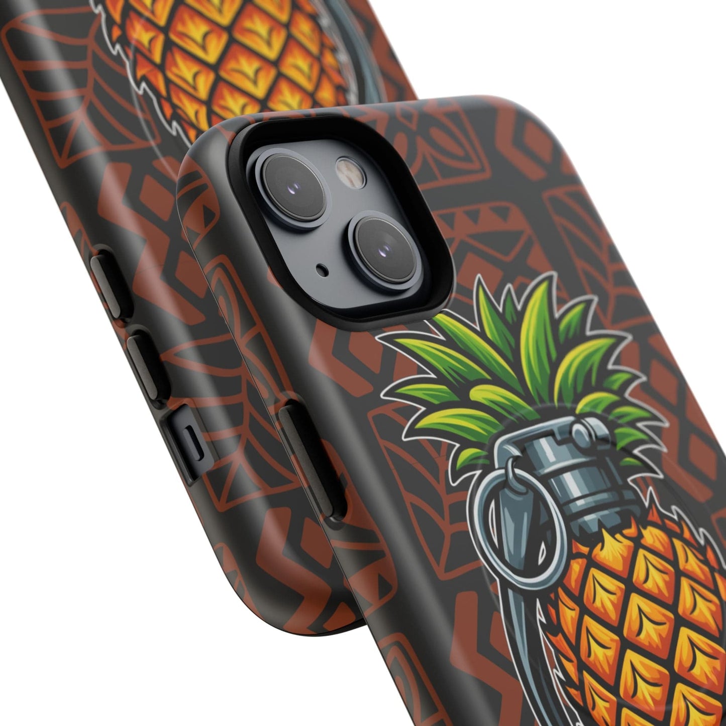 K-Factor Supply Co Pineapple Grenade Mk 1 Mod 1 Tough Magnetic iPhone Case
