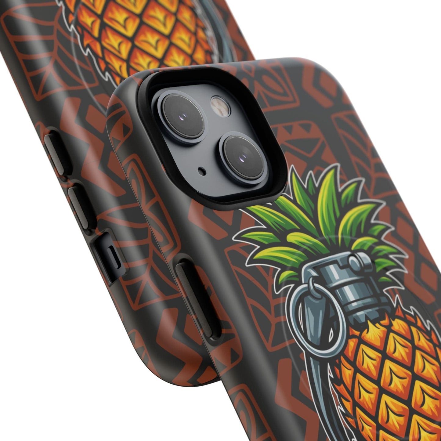 K-Factor Supply Co Pineapple Grenade Mk 1 Mod 1 Tough Magnetic iPhone Case