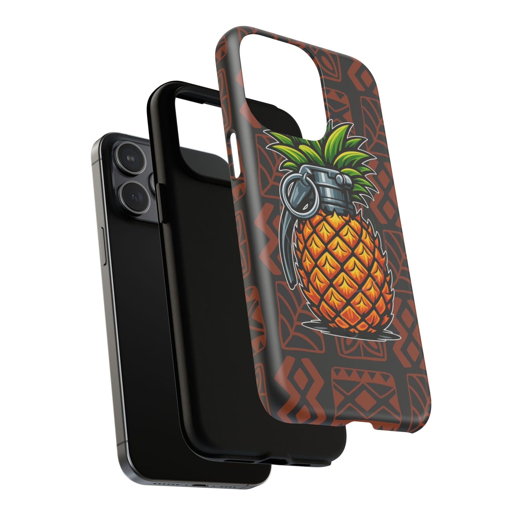 K-Factor Supply Co Pineapple Grenade Mk 1 Mod 1 Tough Magnetic iPhone Case