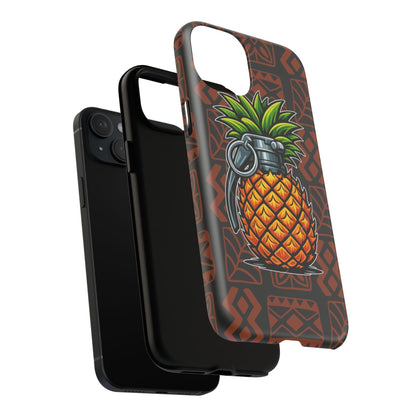 K-Factor Supply Co Pineapple Grenade Mk 1 Mod 1 Tough Magnetic iPhone Case