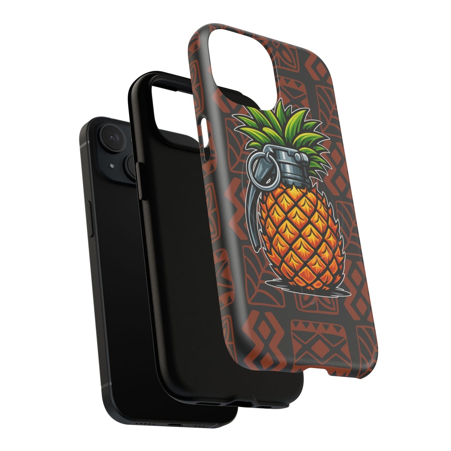 K-Factor Supply Co Pineapple Grenade Mk 1 Mod 1 Tough Magnetic iPhone Case