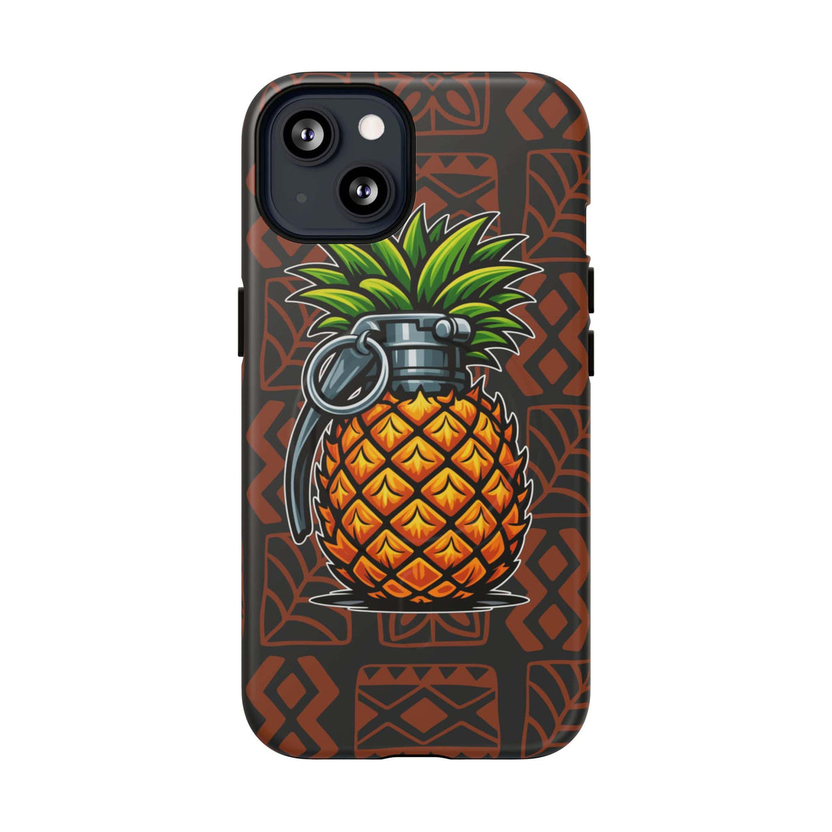 K-Factor Supply Co Pineapple Grenade Mk 1 Mod 1 Tough Magnetic iPhone Case iPhone 13 / Matte