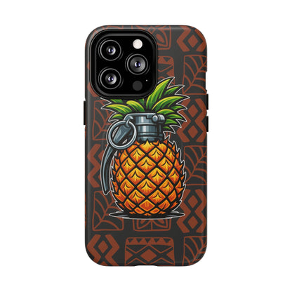 K-Factor Supply Co Pineapple Grenade Mk 1 Mod 1 Tough Magnetic iPhone Case iPhone 13 Pro / Matte