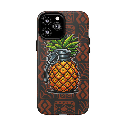 K-Factor Supply Co Pineapple Grenade Mk 1 Mod 1 Tough Magnetic iPhone Case iPhone 13 Pro Max / Matte