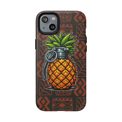 K-Factor Supply Co Pineapple Grenade Mk 1 Mod 1 Tough Magnetic iPhone Case iPhone 14 Plus / Matte