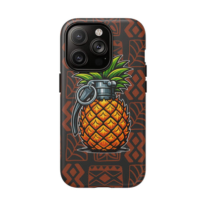K-Factor Supply Co Pineapple Grenade Mk 1 Mod 1 Tough Magnetic iPhone Case iPhone 14 Pro / Matte
