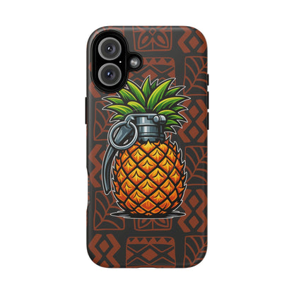 K-Factor Supply Co Pineapple Grenade Mk 1 Mod 1 Tough Magnetic iPhone Case iPhone 16 Plus / Matte