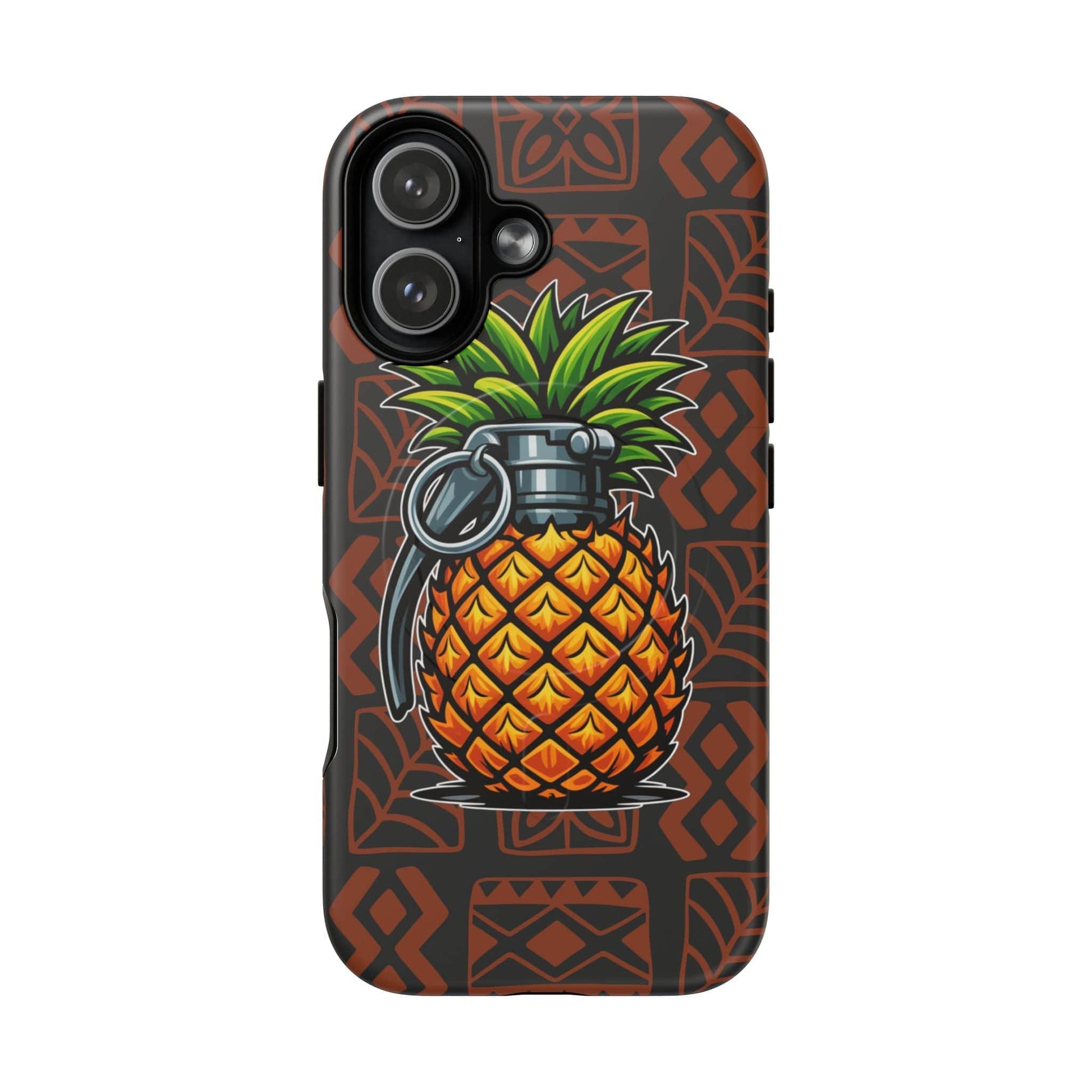 K-Factor Supply Co Pineapple Grenade Mk 1 Mod 1 Tough Magnetic iPhone Case iPhone 17 / Matte
