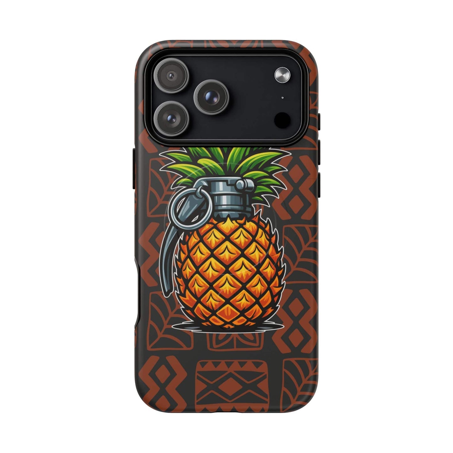 K-Factor Supply Co Pineapple Grenade Mk 1 Mod 1 Tough Magnetic iPhone Case iPhone 17 Pro Max / Matte