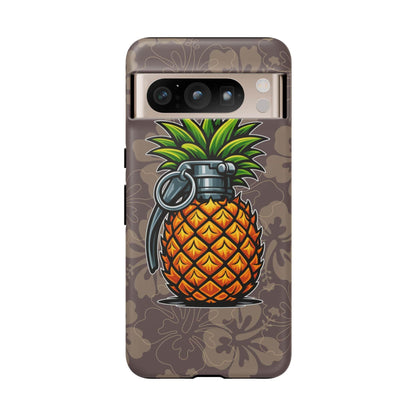 K-Factor Supply Co Pineapple Grenade Mk 1 Mod 2 Tough Android Case Google Pixel 8 Pro / Matte