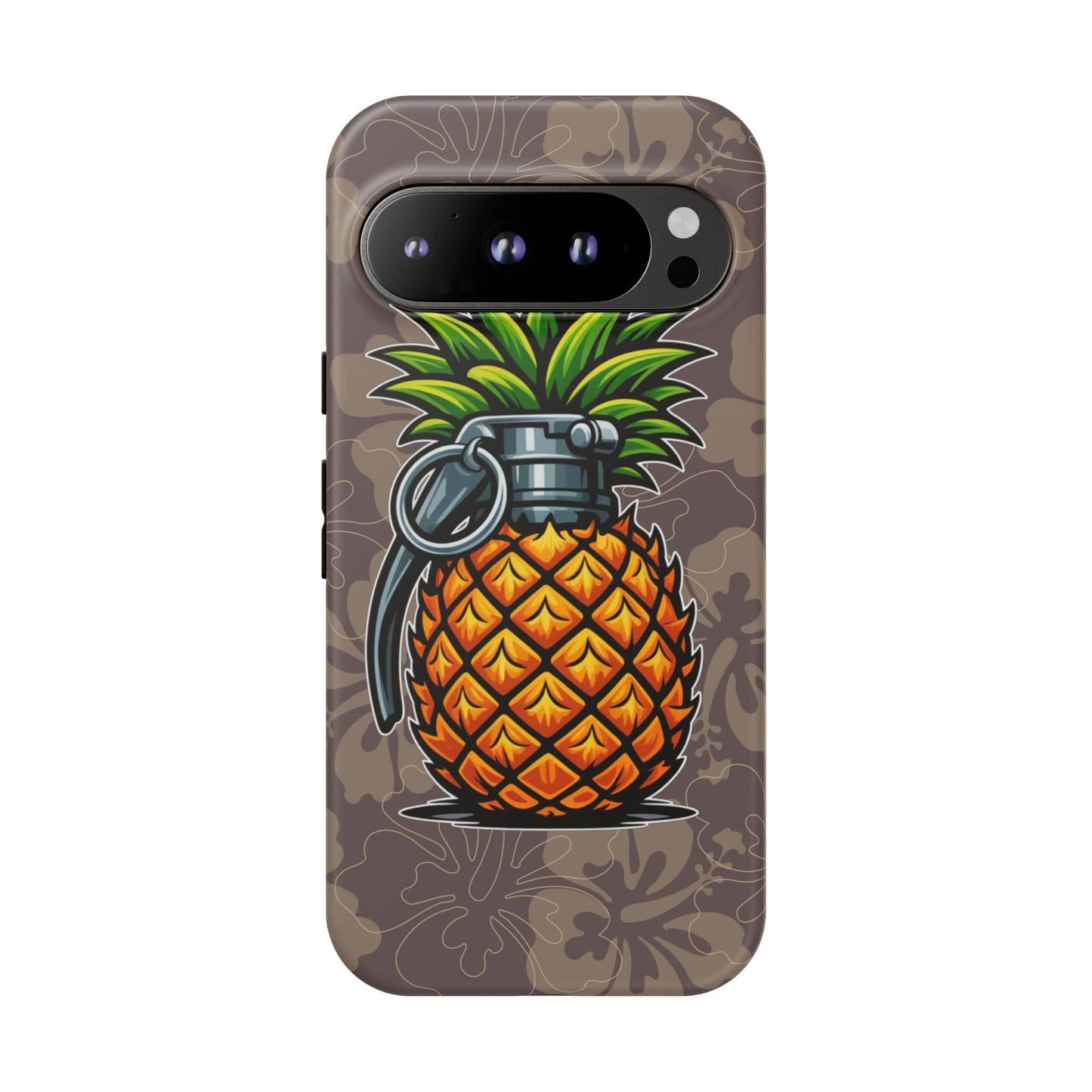 K-Factor Supply Co Pineapple Grenade Mk 1 Mod 2 Tough Android Case Google Pixel 9 Pro / Matte