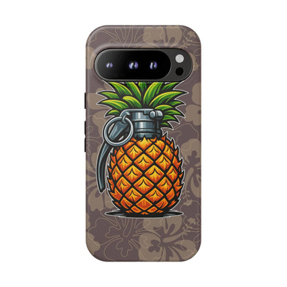 K-Factor Supply Co Pineapple Grenade Mk 1 Mod 2 Tough Android Case Google Pixel 9 Pro / Matte