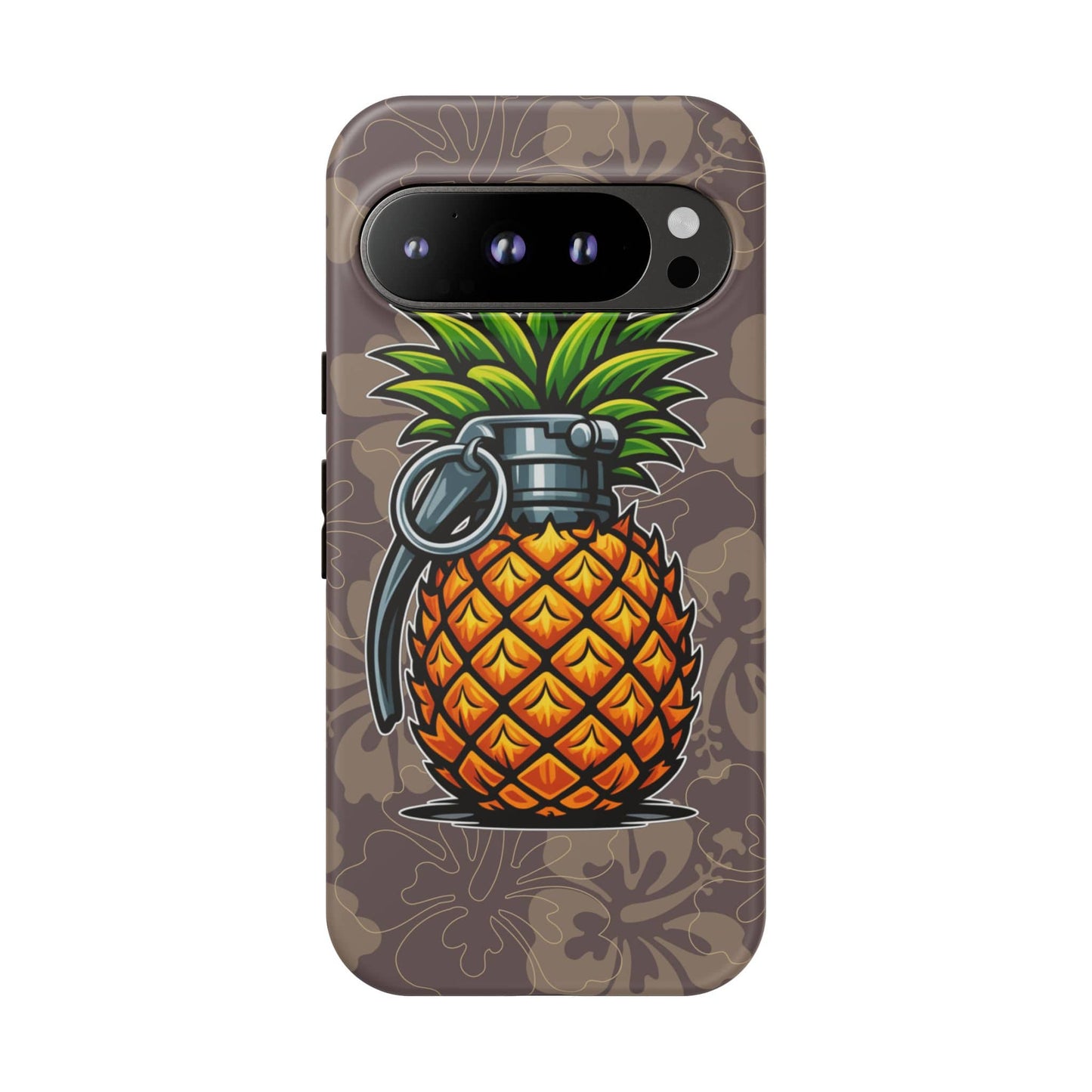 K-Factor Supply Co Pineapple Grenade Mk 1 Mod 2 Tough Android Case Google Pixel 9 Pro / Matte