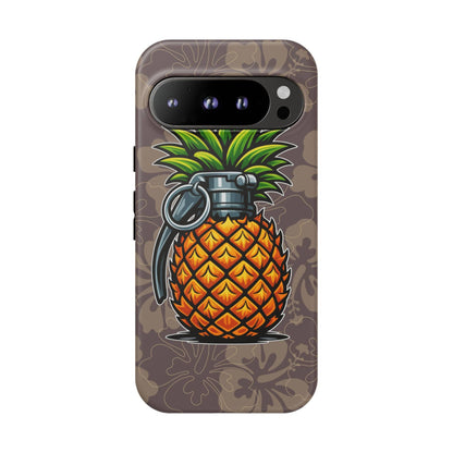 K-Factor Supply Co Pineapple Grenade Mk 1 Mod 2 Tough Android Case Google Pixel 9 Pro / Matte