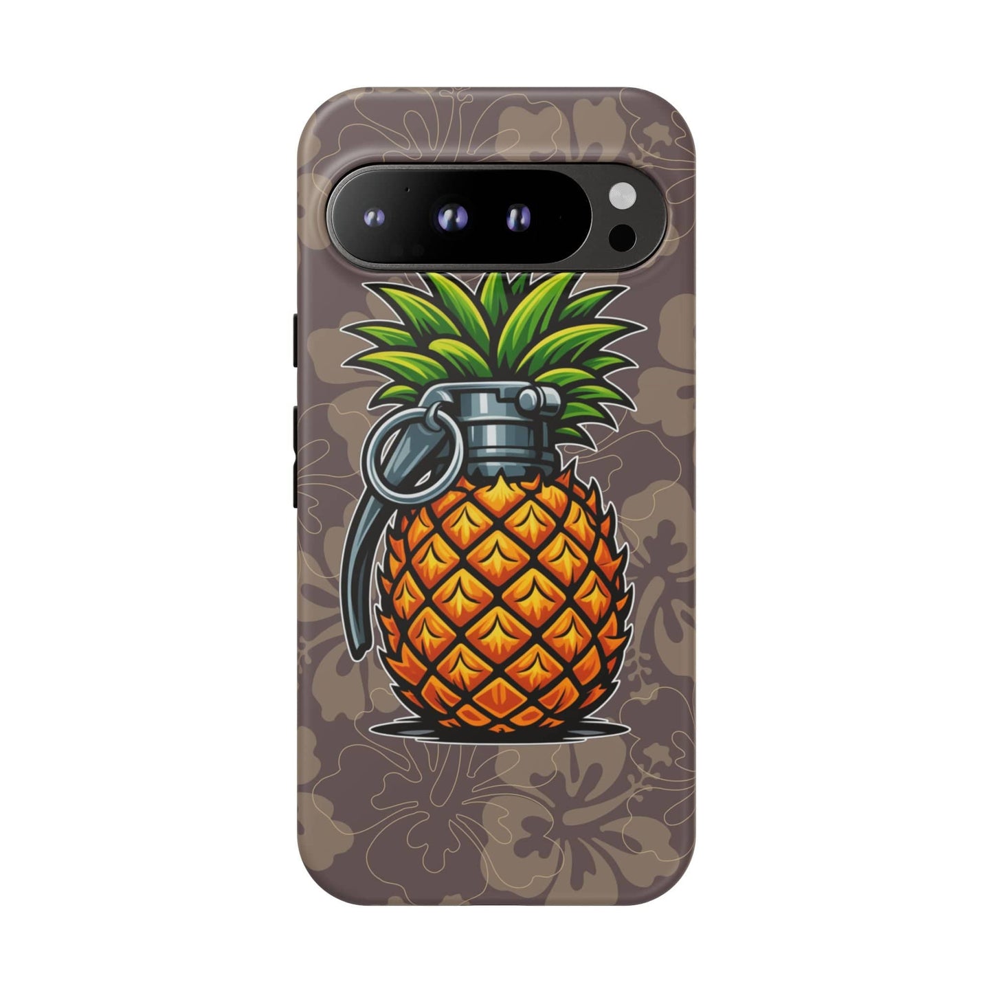 K-Factor Supply Co Pineapple Grenade Mk 1 Mod 2 Tough Android Case Google Pixel 9 Pro XL / Matte