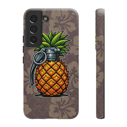 K-Factor Supply Co Pineapple Grenade Mk 1 Mod 2 Tough Android Case Samsung Galaxy S22 / Matte
