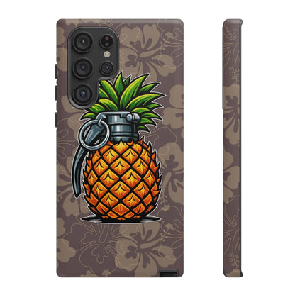 K-Factor Supply Co Pineapple Grenade Mk 1 Mod 2 Tough Android Case Samsung Galaxy S22 Ultra / Matte