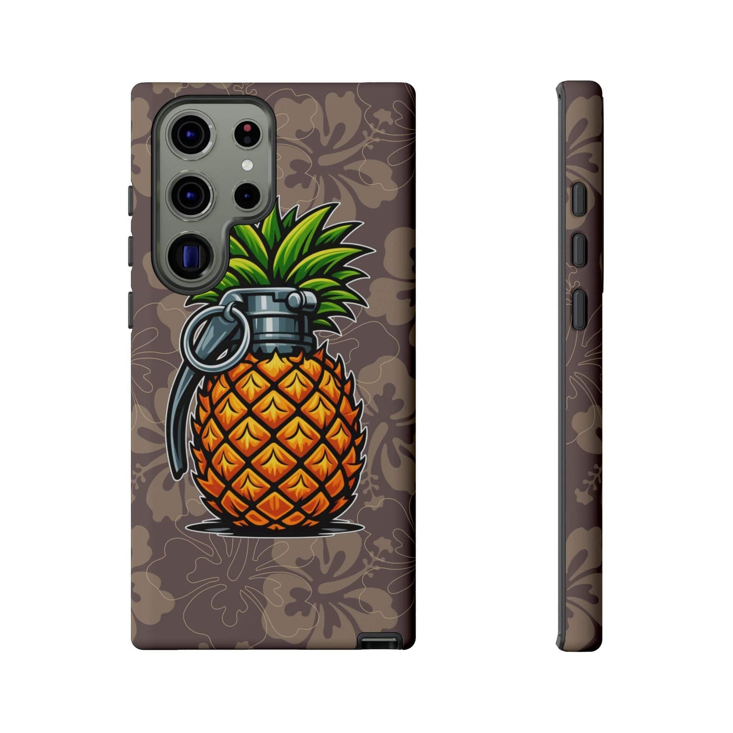 K-Factor Supply Co Pineapple Grenade Mk 1 Mod 2 Tough Android Case Samsung Galaxy S23 Ultra / Matte