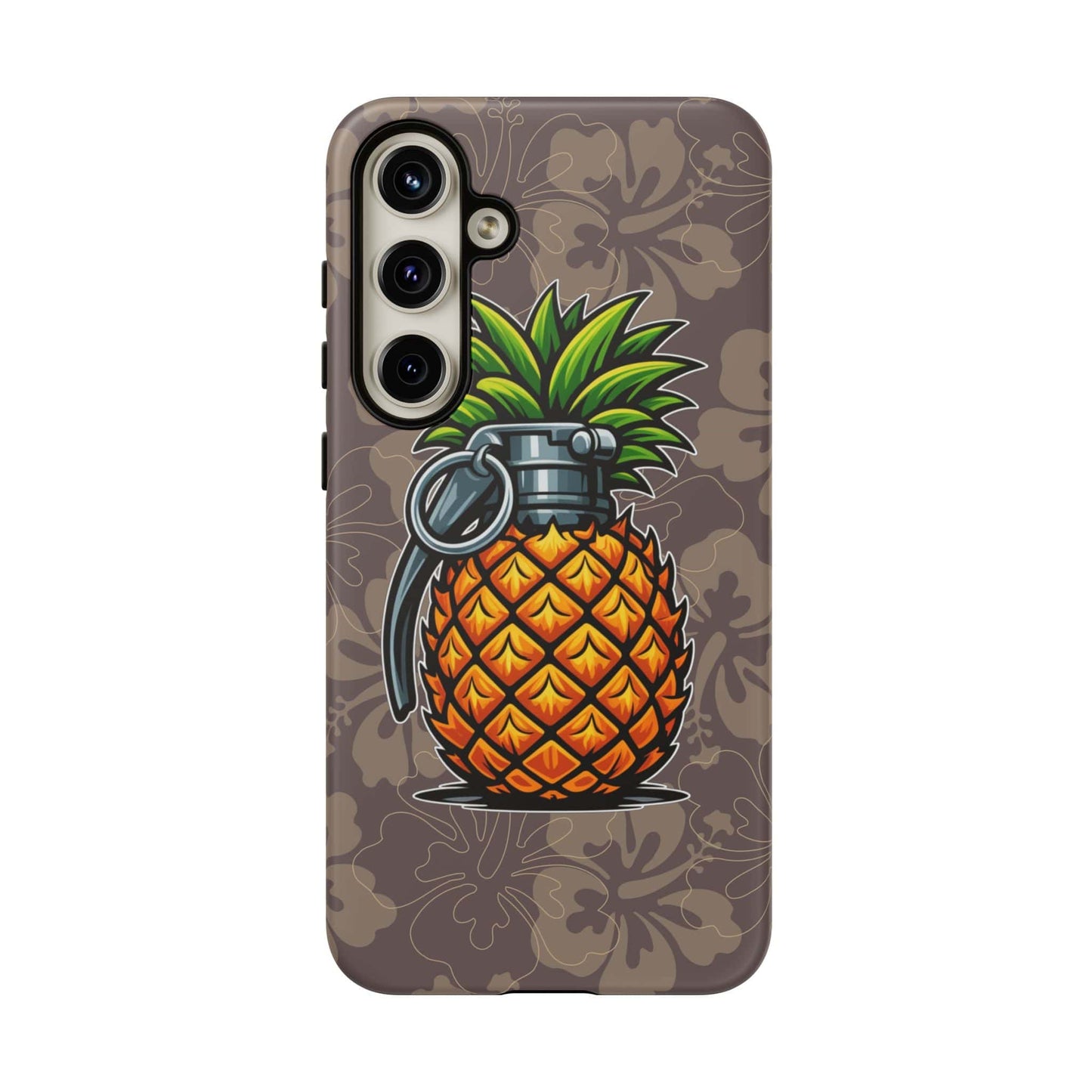 K-Factor Supply Co Pineapple Grenade Mk 1 Mod 2 Tough Android Case Samsung Galaxy S24 Plus / Matte
