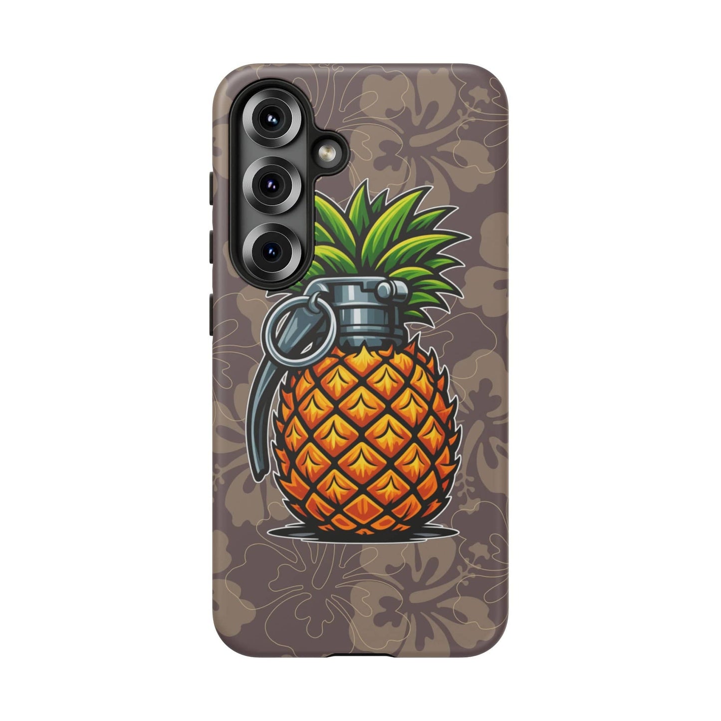 K-Factor Supply Co Pineapple Grenade Mk 1 Mod 2 Tough Android Case Samsung Galaxy S25 / Matte
