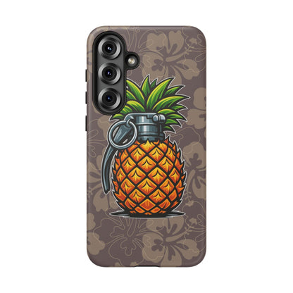 K-Factor Supply Co Pineapple Grenade Mk 1 Mod 2 Tough Android Case Samsung Galaxy S25 Plus / Matte