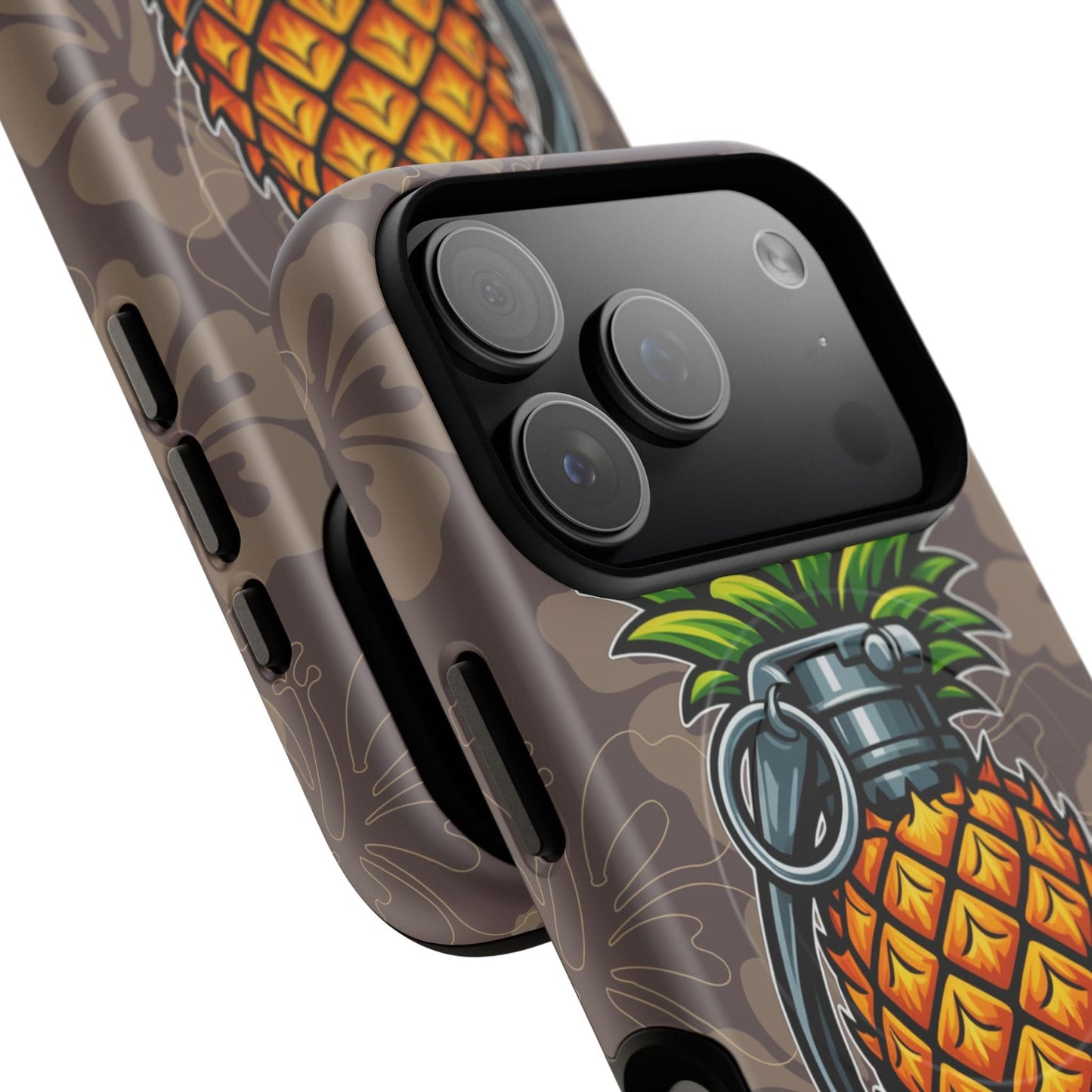K-Factor Supply Co Pineapple Grenade Mk 1 Mod 2 Tough Magnetic iPhone Case
