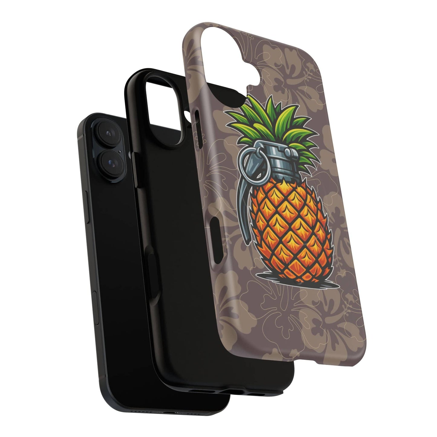 K-Factor Supply Co Pineapple Grenade Mk 1 Mod 2 Tough Magnetic iPhone Case