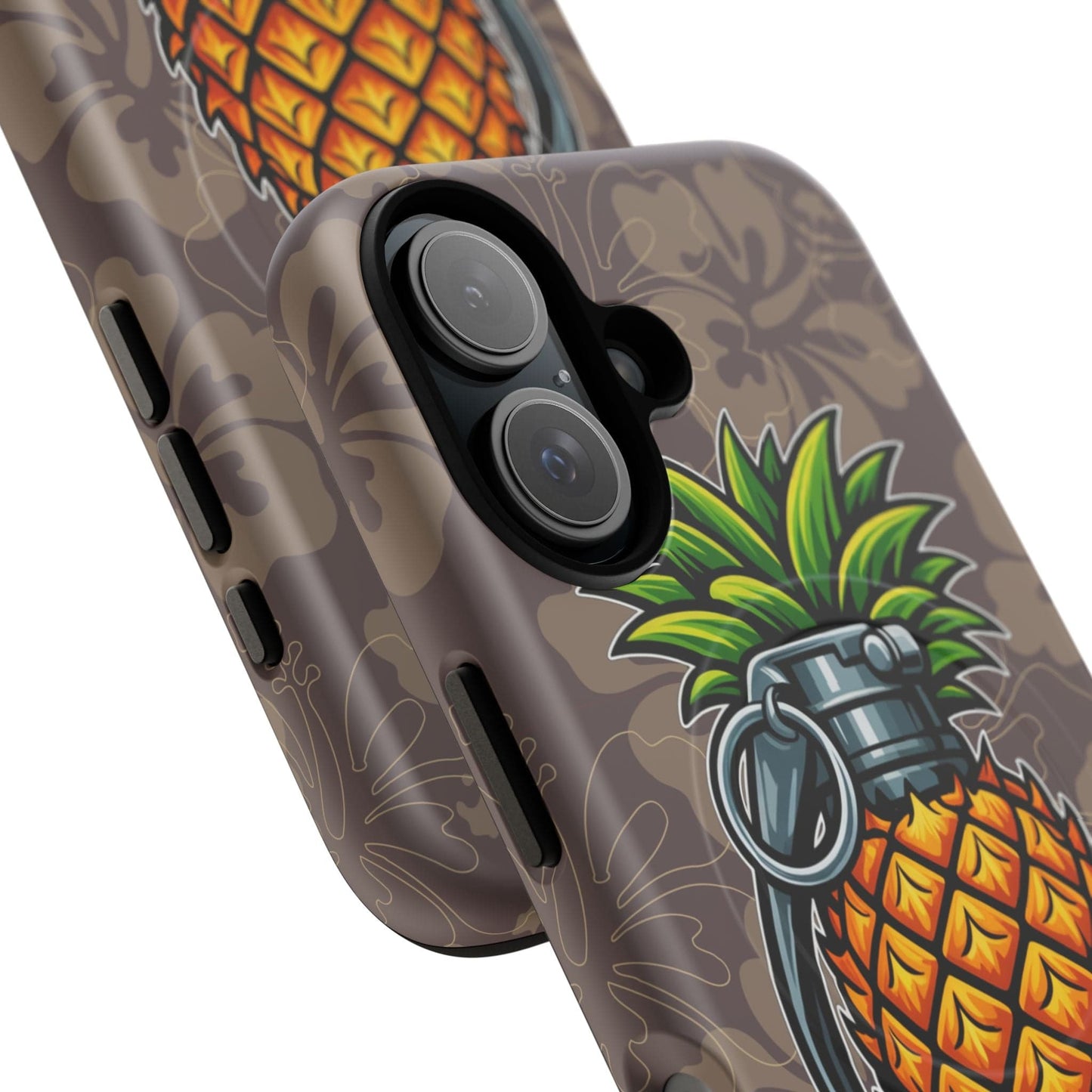 K-Factor Supply Co Pineapple Grenade Mk 1 Mod 2 Tough Magnetic iPhone Case