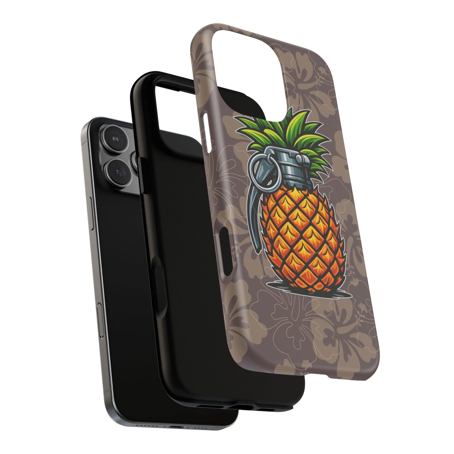 K-Factor Supply Co Pineapple Grenade Mk 1 Mod 2 Tough Magnetic iPhone Case