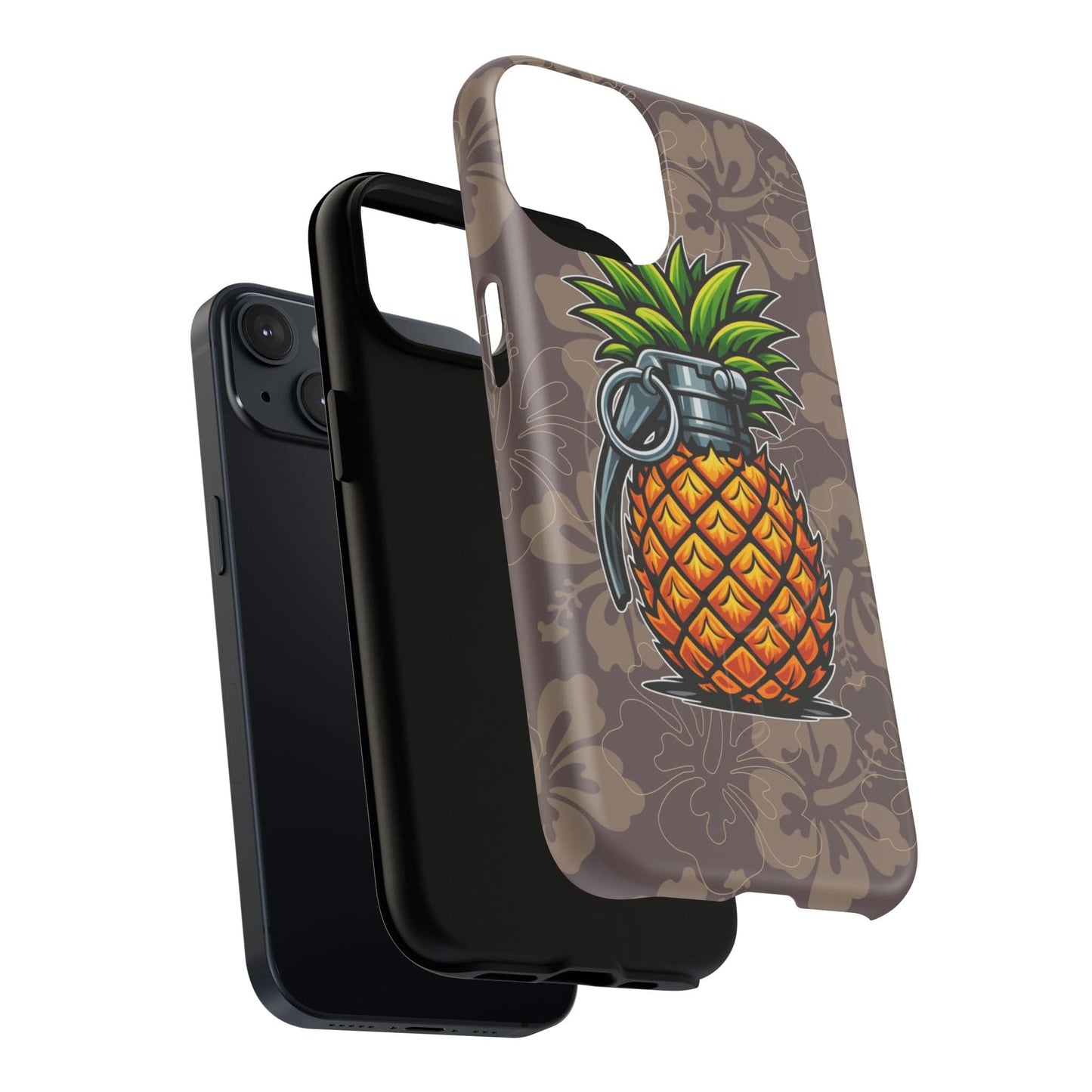 K-Factor Supply Co Pineapple Grenade Mk 1 Mod 2 Tough Magnetic iPhone Case