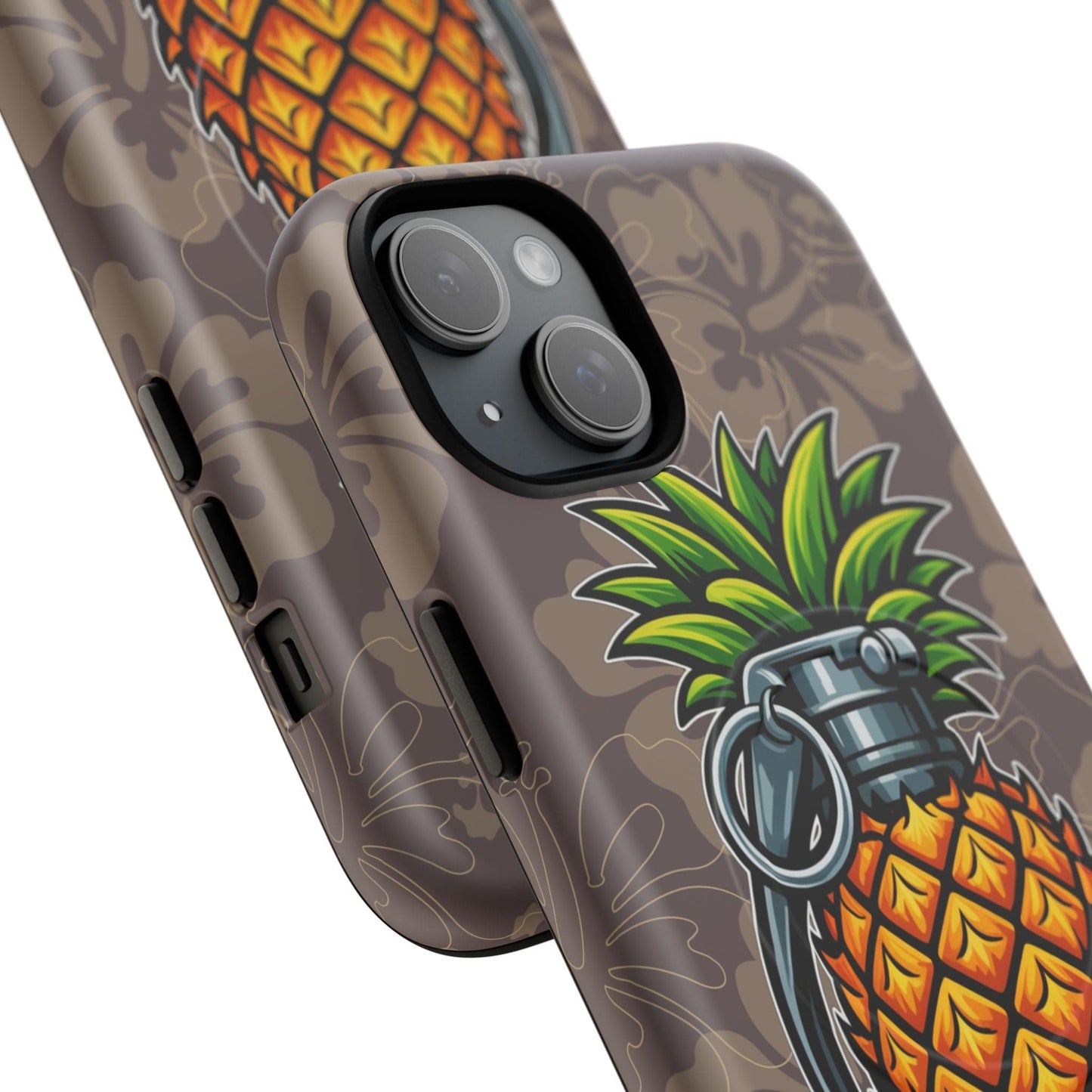 K-Factor Supply Co Pineapple Grenade Mk 1 Mod 2 Tough Magnetic iPhone Case