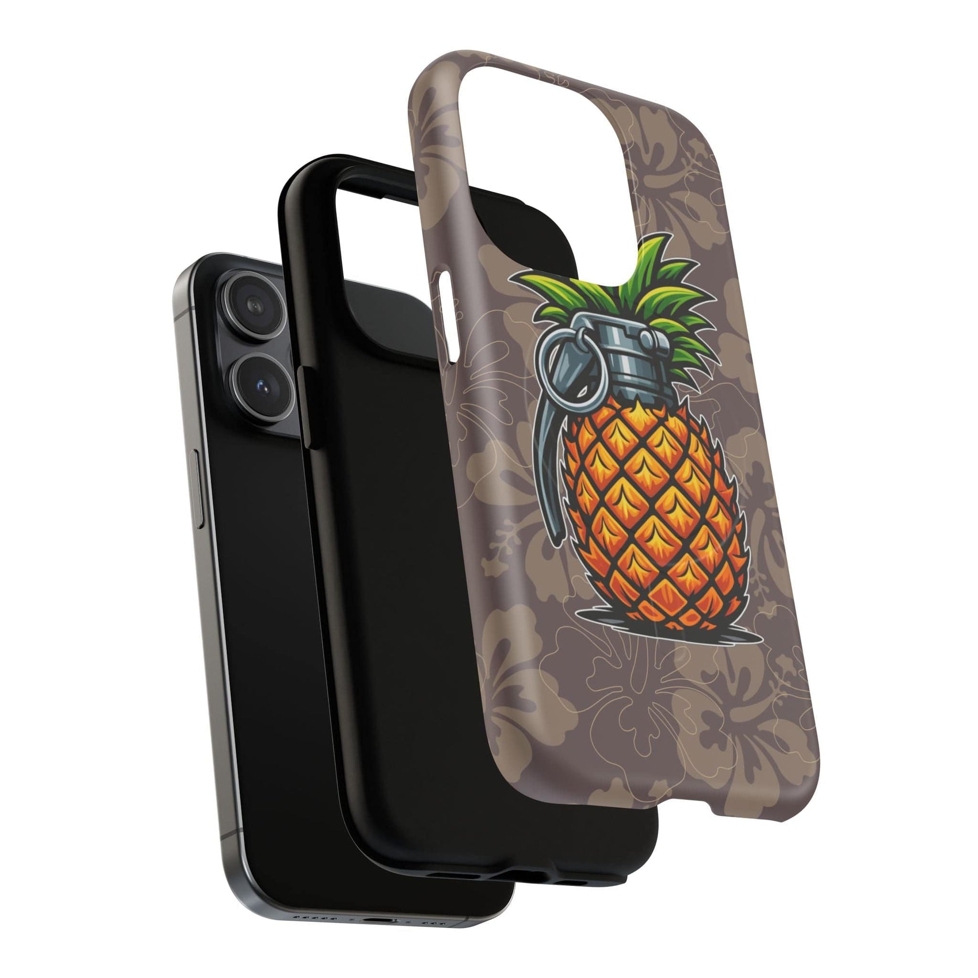 K-Factor Supply Co Pineapple Grenade Mk 1 Mod 2 Tough Magnetic iPhone Case