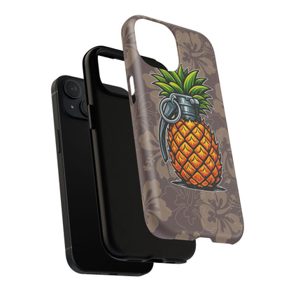 K-Factor Supply Co Pineapple Grenade Mk 1 Mod 2 Tough Magnetic iPhone Case