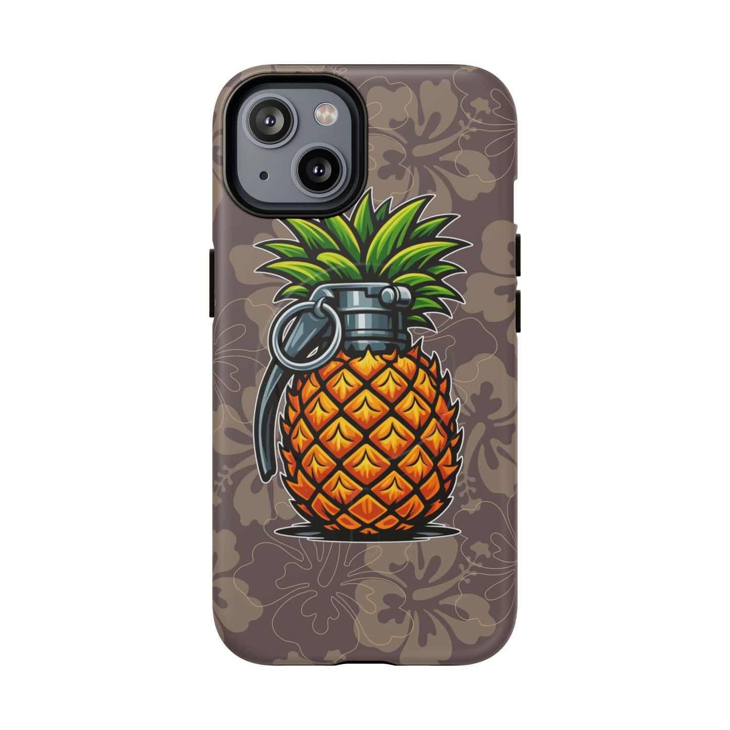 K-Factor Supply Co Pineapple Grenade Mk 1 Mod 2 Tough Magnetic iPhone Case iPhone 14 / Matte