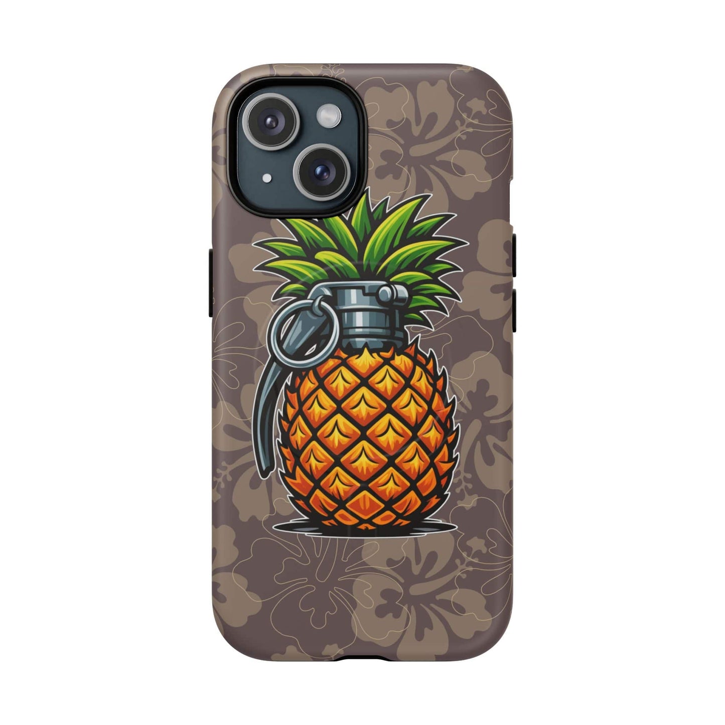 K-Factor Supply Co Pineapple Grenade Mk 1 Mod 2 Tough Magnetic iPhone Case iPhone 15 / Matte