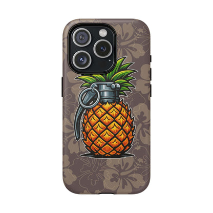 K-Factor Supply Co Pineapple Grenade Mk 1 Mod 2 Tough Magnetic iPhone Case iPhone 15 Pro / Matte