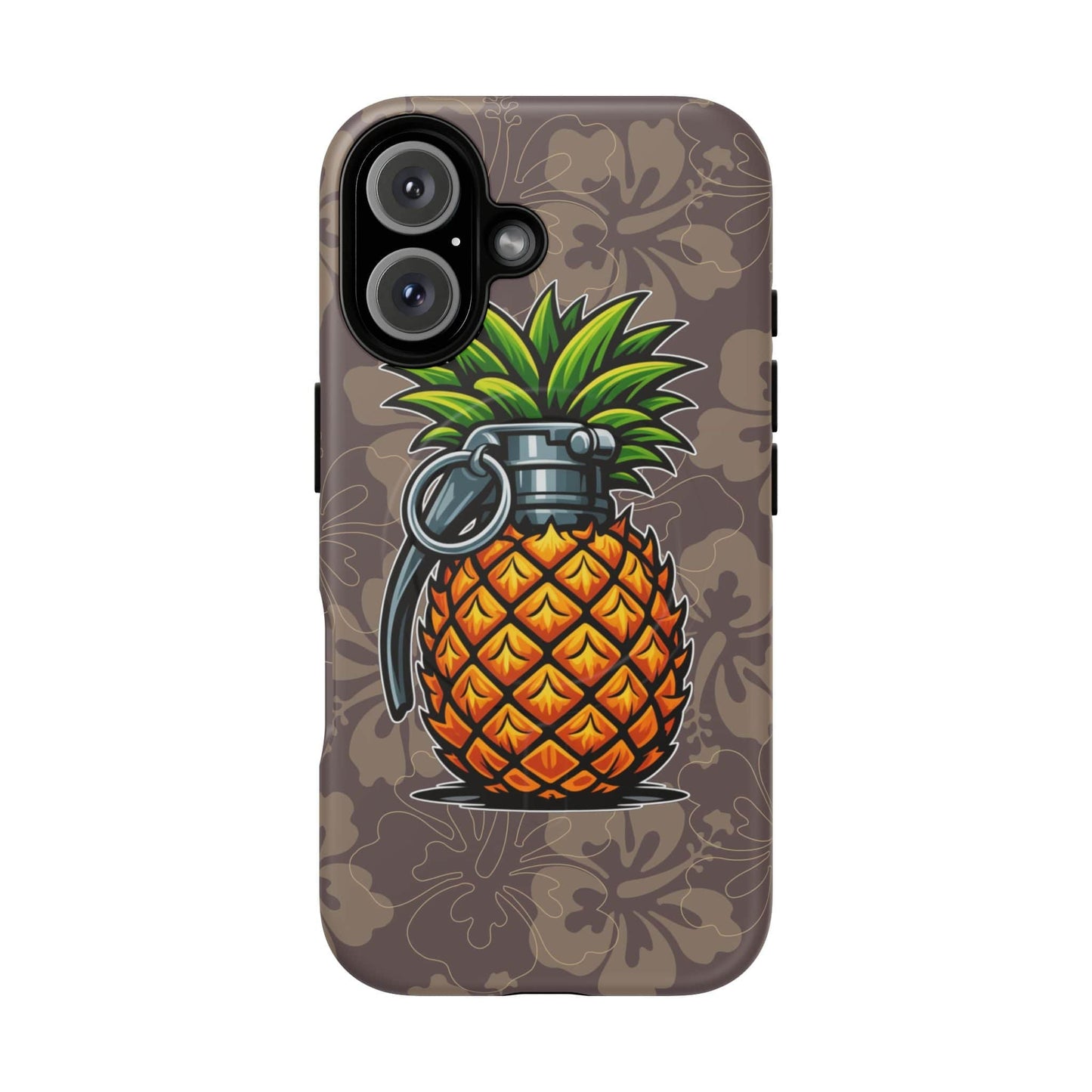 K-Factor Supply Co Pineapple Grenade Mk 1 Mod 2 Tough Magnetic iPhone Case iPhone 16 / Matte