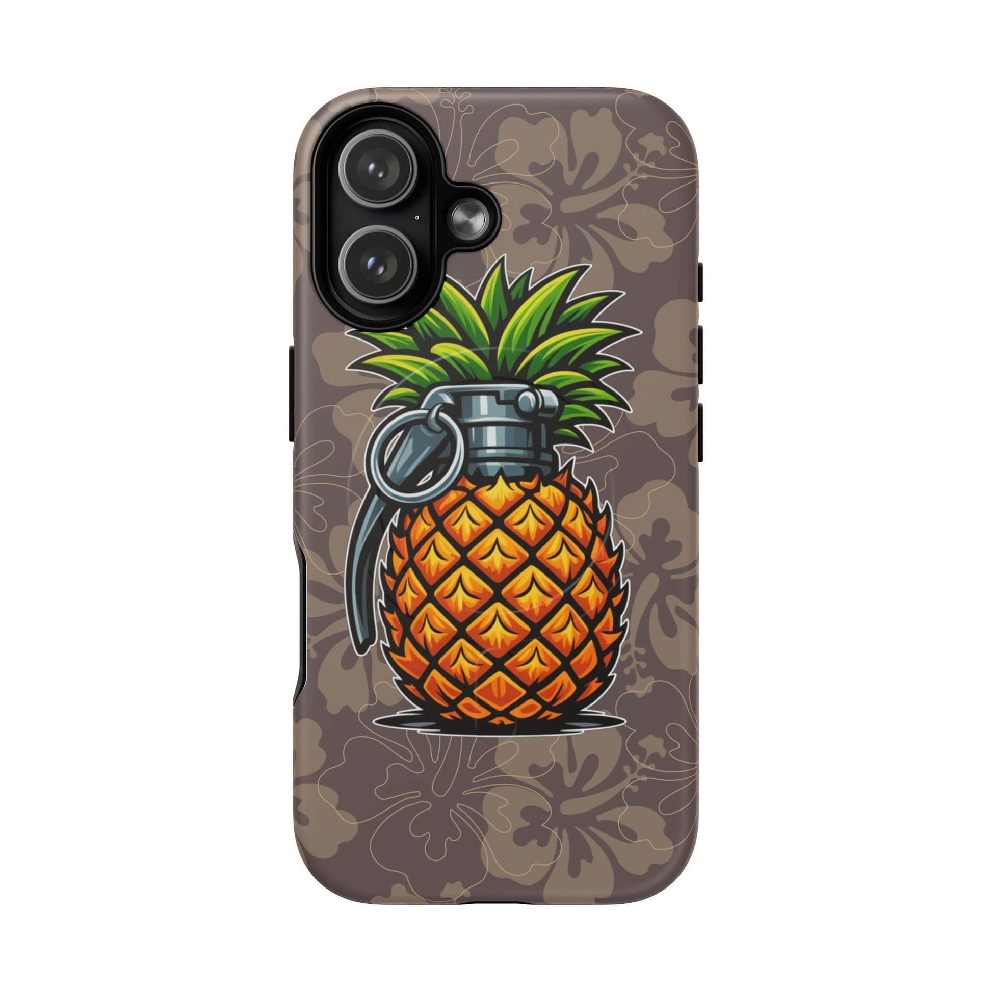 K-Factor Supply Co Pineapple Grenade Mk 1 Mod 2 Tough Magnetic iPhone Case iPhone 17 / Matte