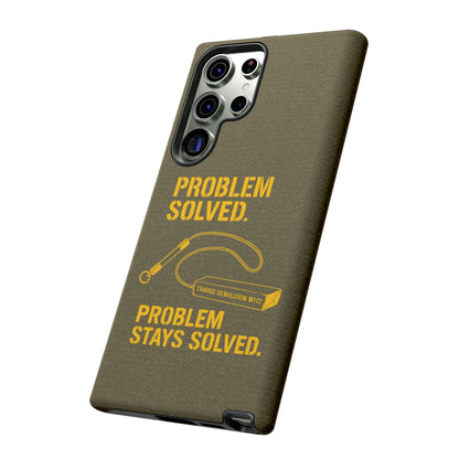 K-Factor Supply Co Problem Solved Tough Android Case